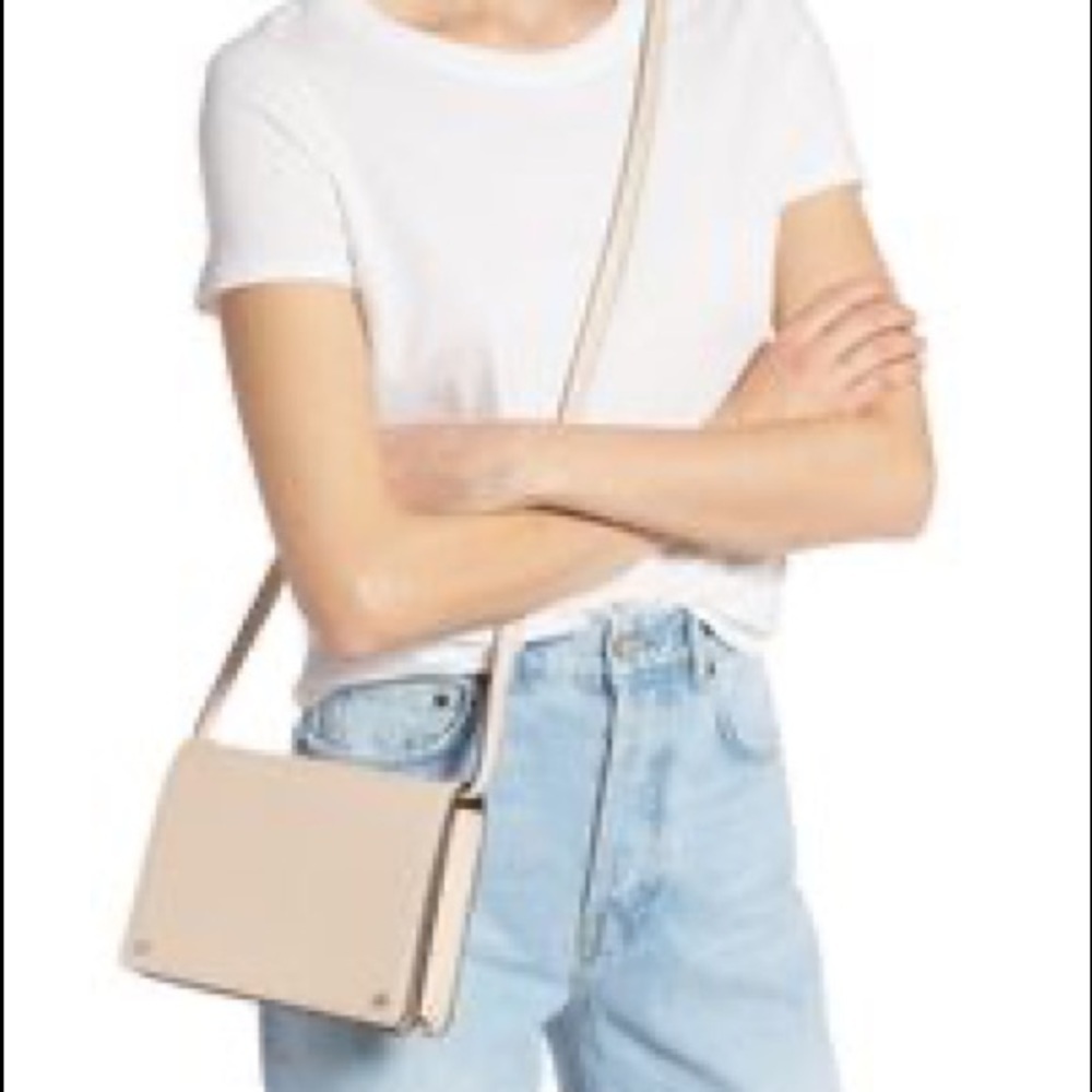 Treasure & Bond Mini Lex Leather Crossbody Bag